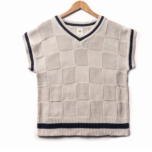 Maggie’s organics Sweaters - 100% Regenerative Organic Certified® Cotton - Sweater Vest L